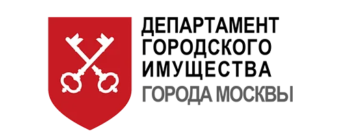 Логотип: Департамент городского имущества города Москвы